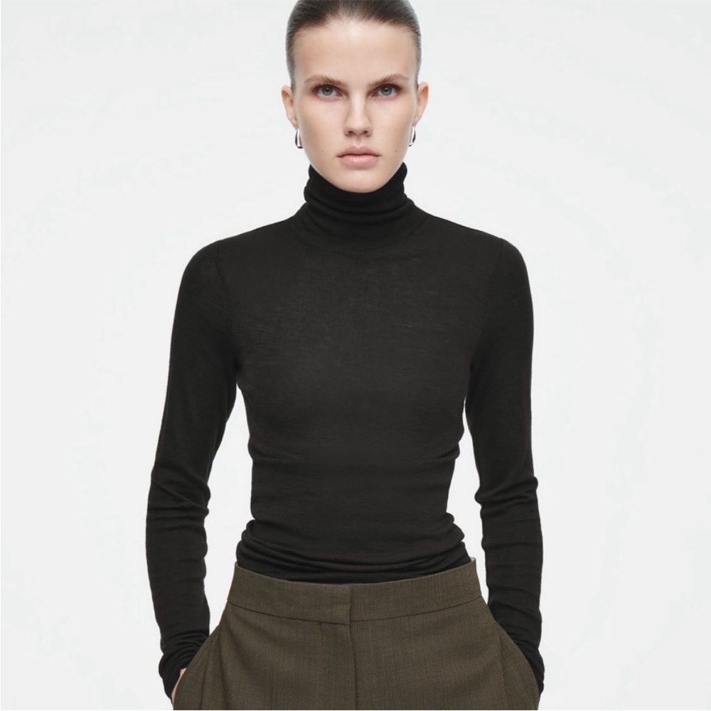 Cos Merino Wool Turtleneck